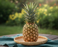 Fresh Pineapple without Cut पूरा ताज़ा अनानास (बिना कटा हुआ)