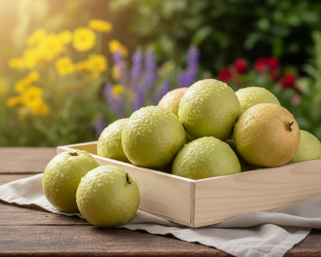 Fresh Guava ताज़ा अमरूद